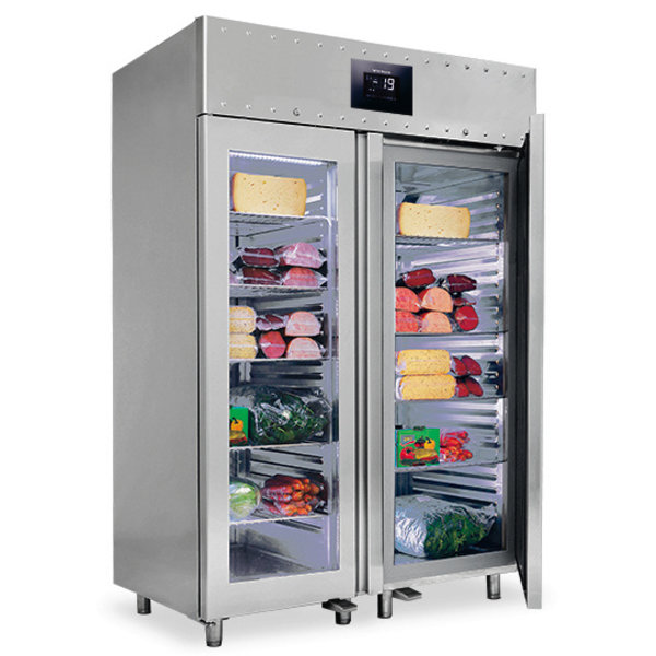 Vrieskast | 1400L (2/1 GN) | RVS | -10°C/-22°C | Geventileerd | 0.65kW | Touchscreen + WiFi | 1400x810x2150(h)mm