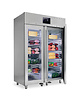 Virtus Vrieskast | 1400L (2/1 GN) | RVS | -10°C/-22°C | Geventileerd | 0.65kW | Touchscreen + WiFi | 1400x810x2150(h)mm 