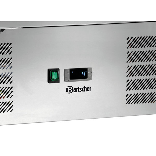 Pizzawerkbank | 260L | 2 Deuren (1/1 GN) | Boven 5x 1/6 GN | 0°C/+10°C | Geforceerd | 0.2kW | 900x700x1175(h)mm