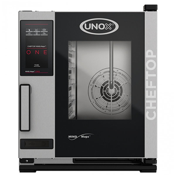 Combisteamer | MIND.Maps One | Elektrisch | 5x 2/3 GN | 30°C/260°C | 3kW | Zelfreinigend | Touchscreen | 535x720x649(h)mm