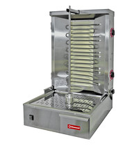 Diamond Donergrill | Elektrisch (2 Elementen) | Max. 35 kg | 580x660x870(h)mm