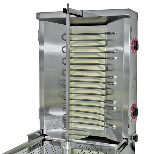 Donergrill | Elektrisch (2 Elementen) | Max. 35 kg | 580x660x870(h)mm