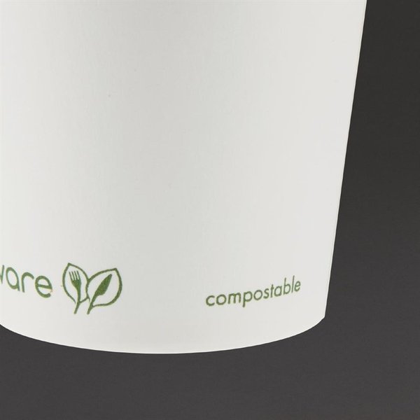 Espressobekers | Composteerbaar PLA/Papier | 113ml | 1000 Stuks | Ø62x62mm