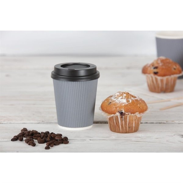 Koffiebekers | Recyclebaar Golfkarton | 225ml | 25 Stuks | Ø79x90mm