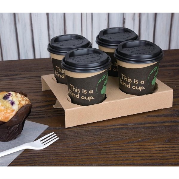 Koffiebekers | Composteerbaar PLA/Papier | 340ml | 1000 Stuks | Ø89x110mm
