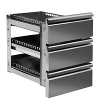 Mastro Ladenblok | Mastro/Ristormarkt Koelwerkbanken (Diepte 800mm) | 3 Laden
