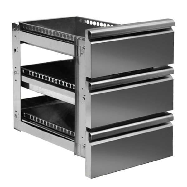 Ladenblok | Mastro/Ristormarkt Koelwerkbanken (Diepte 800mm) | 3 Laden