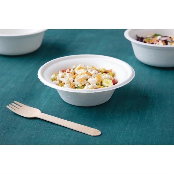 Kommen | Composteerbaar Bagasse | 50 Stuks | 350ml | Ø150mm