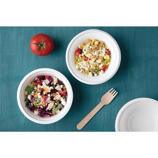 Kommen | Composteerbaar Bagasse | 50 Stuks | 350ml | Ø150mm