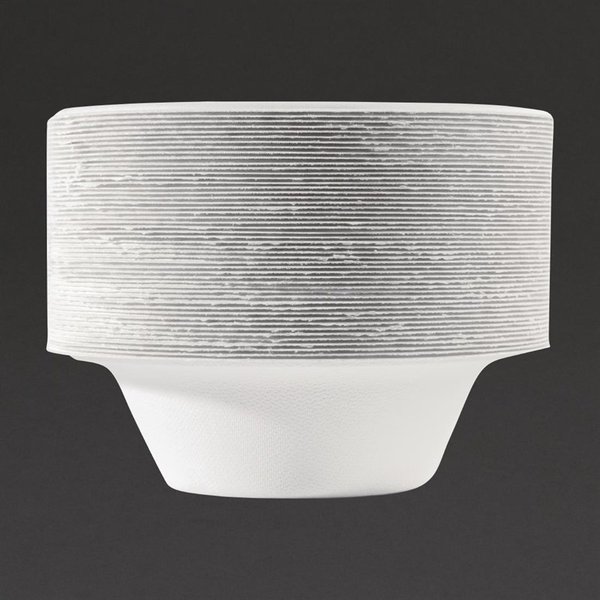 Kommen | Composteerbaar Bagasse | 50 Stuks | 350ml | Ø150mm