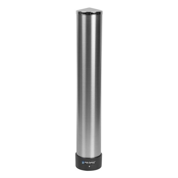 Bekerdispenser | 80-300ml Bekers | RVS | Ø100x597mm