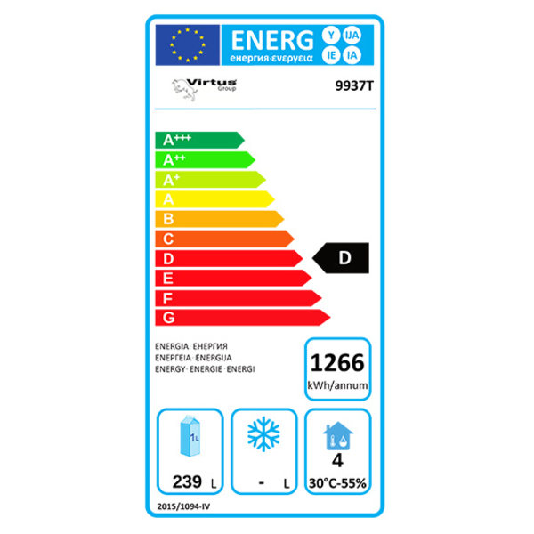 Pizzawerkbank | 350L | 3 Deuren (1/1 GN) | 0°C/+8°C | Geventileerd | 0.23kW | 1400x700x1022(h)mm