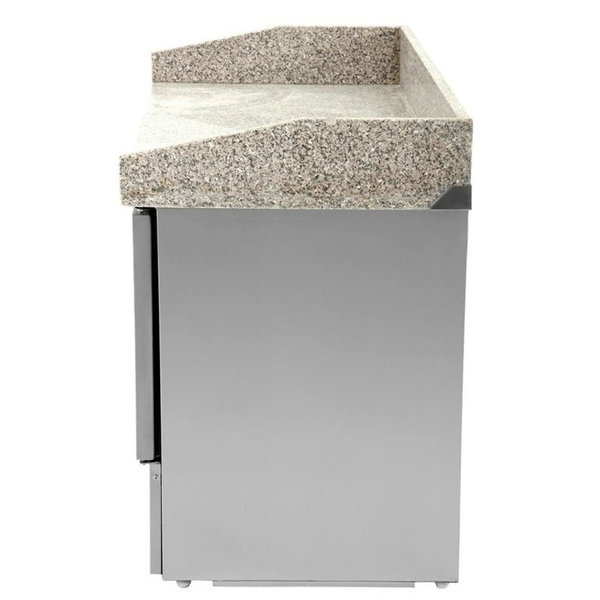 Pizzawerkbank | 368L | 3 Deuren (1/1 GN) | +2°C/+8°C | Geventileerd | 0.28kW | 1400x700x1100(h)mm