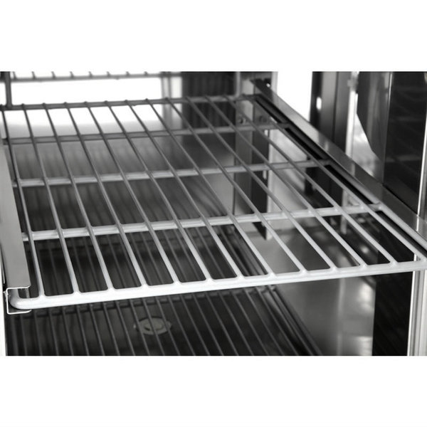 Pizzawerkbank | 257L | 2 Deuren (1/1 GN) + 6 Deegladen (EN600x400) | +2°C/+8°C | Geventileerd | 0.16kW | 1420x700x1060(h)mm