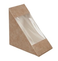 Colpac Sandwichverpakkingen | PLA-Venster | Composteerbaar Papier | 500 stuks
