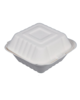 Fiesta Compostable Hamburgerdoosjes | Composteerbaar Bagasse | 500 stuks | 152x149x81mm 