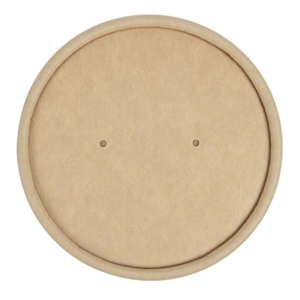 Deksels | Kraft Soepkommen GAS-FA370 | Composteerbaar Karton | 500 stuks