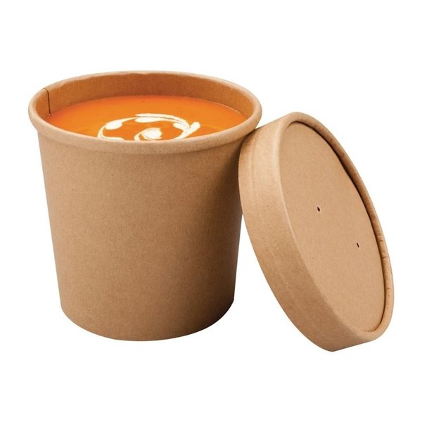 Soepkommen | Composteerbaar Karton | 350ml | 500 stuks