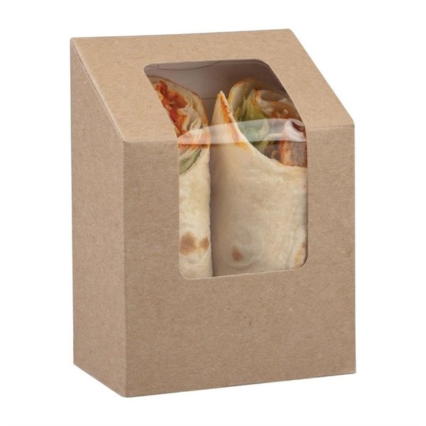 Wrapdoosjes | Composteerbaar Karton/PLA | 500 stuks | 90x90x50mm