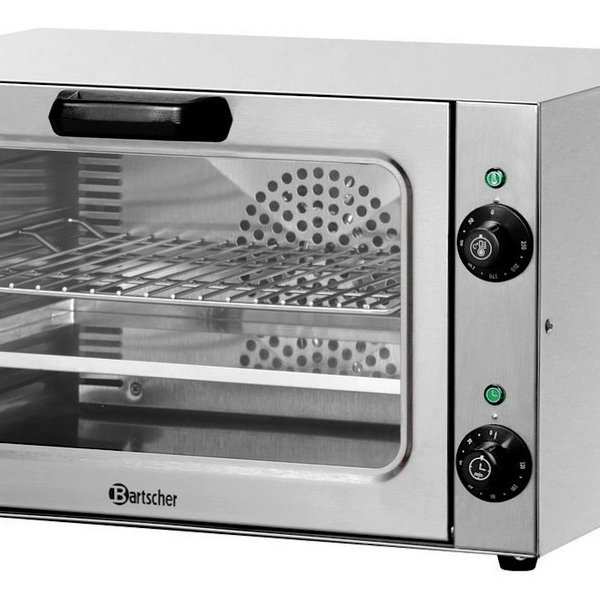 Heteluchtoven | 4 Niveaus (400x290) | Elektrisch | 50°C/250°C | 2.5kW (230V) | 530x495x320(h)mm