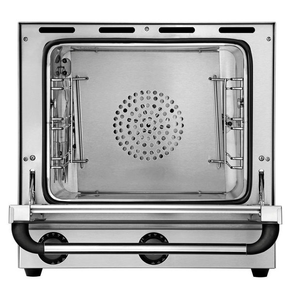 Heteluchtoven | SERIE AT | 3 Niveaus (1/2 GN) | Elektrisch | 50°C/300°C | 2.7kW (230V) | 460x575x465(h)mm