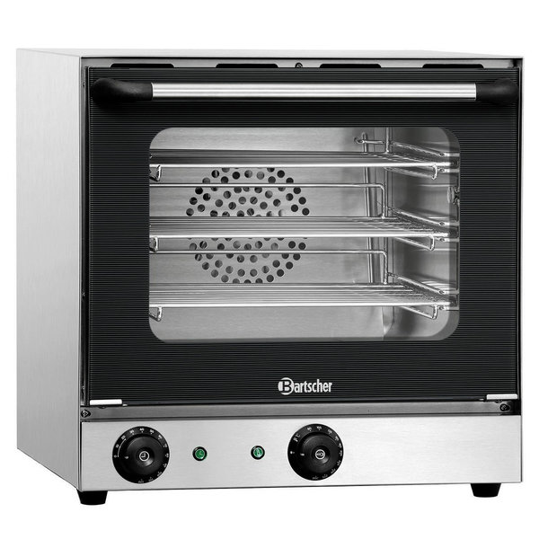 Heteluchtoven | SERIE AT | 3 Niveaus (1/2 GN) | Elektrisch | 50°C/300°C | 2.7kW (230V) | 460x575x465(h)mm