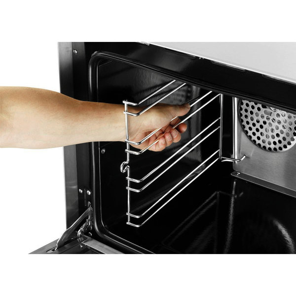 Heteluchtoven | SERIE AT | 4 Niveaus (438x315) | Elektrisch | 50°C/300°C | 2.7kW (230V) | 595x615x580(h)mm
