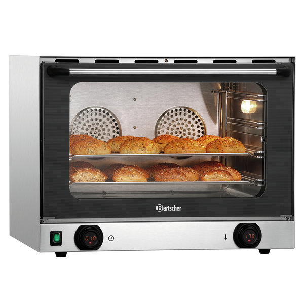 Heteluchtoven | SERIE AT | 4 Niveaus (1/1 GN) | Elektrisch | 50°C/300°C | 3kW (230V) | 700x625x540(h)mm