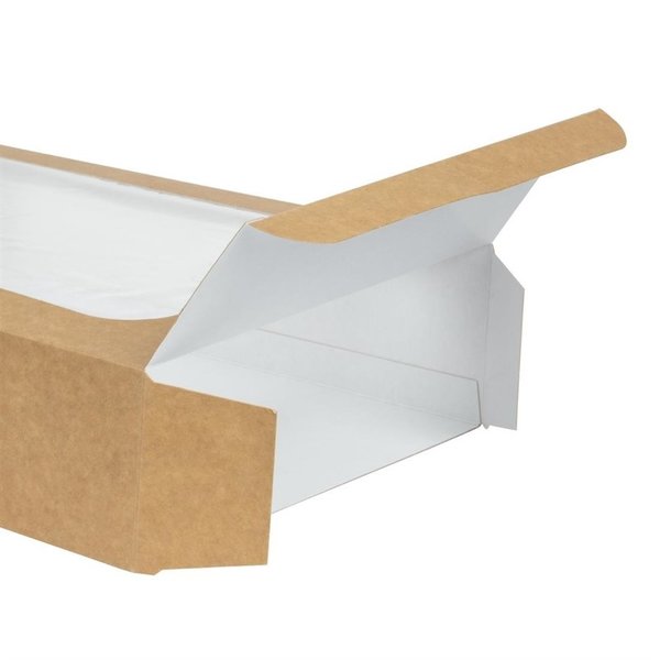 Voedseldozen | Incl. Deksel | Composteerbaar Papier/PLA | 50 stuks | 310x225x82mm
