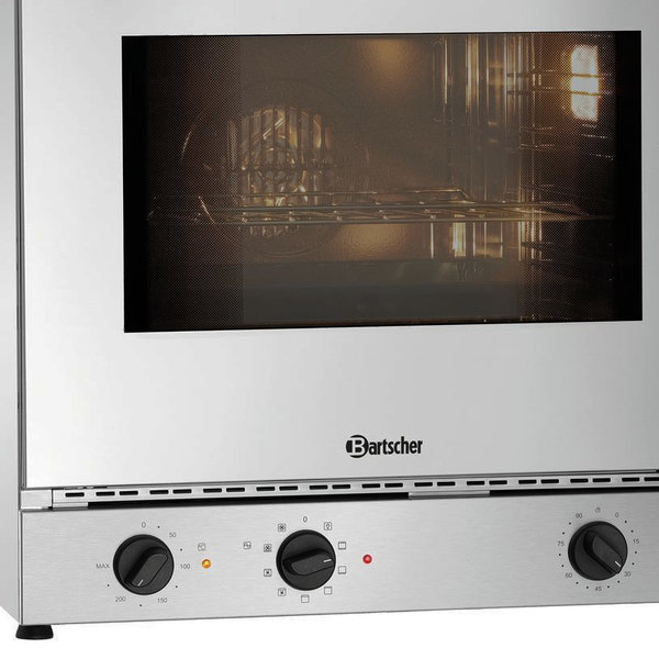 Multifunctionele Heteluchtoven | 6 Niveaus (440x375) | Elektrisch | 25°C/250°C | 2.7kW (230V) | Grillfunctie | 600x650x620(h)mm