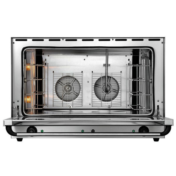 Heteluchtoven | SERIE AT | 4 Niveaus (EN600x400) | Elektrisch | 50°C/300°C | 6.4kW (400V) | Bevochtiging (Handmatig) | 835x800x570(h)mm