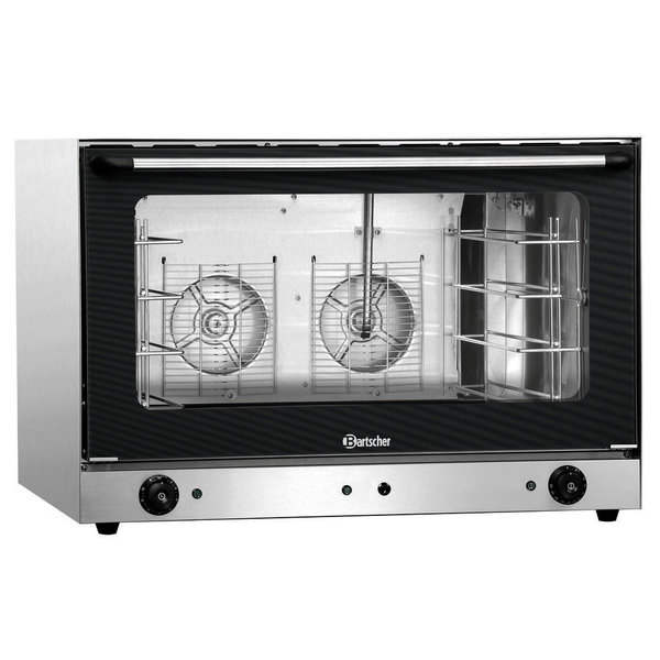 Heteluchtoven | SERIE AT | 4 Niveaus (EN600x400) | Elektrisch | 50°C/300°C | 6.4kW (400V) | Bevochtiging (Handmatig) | 835x800x570(h)mm