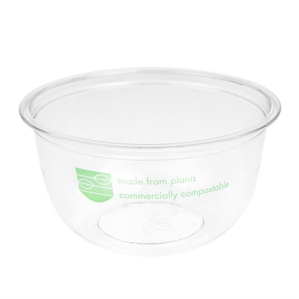 Deli Kommen | Composteerbaar PLA | 460ml | 1000 stuks | Ø96x96mm