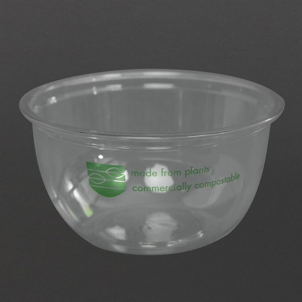 Deli Kommen | Composteerbaar PLA | 460ml | 1000 stuks | Ø96x96mm