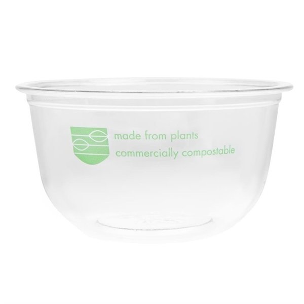 Deli Kommen | Composteerbaar PLA | 460ml | 1000 stuks | Ø96x96mm