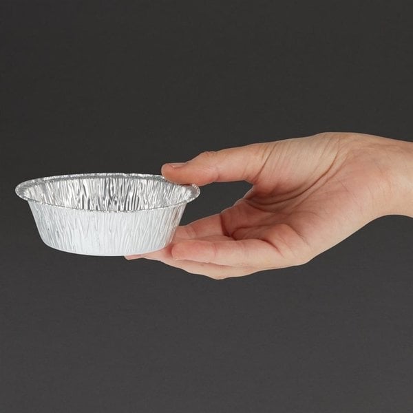Taartbakvormen | Aluminium | 250 stuks | Ø135x25mm
