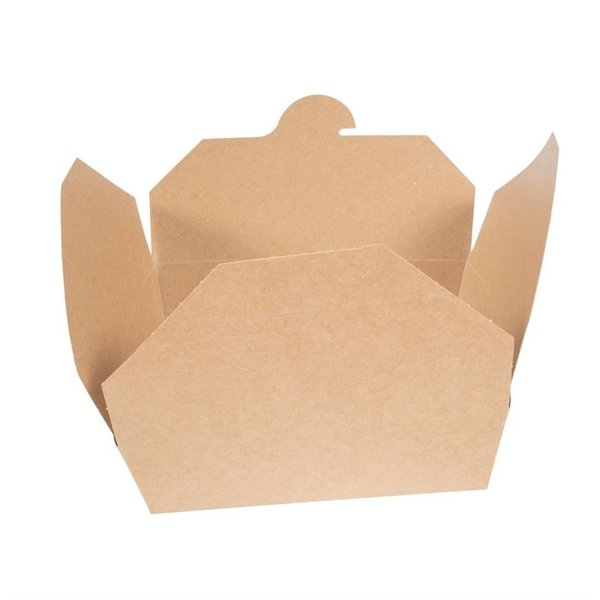 Voedseldozen | Composteerbaar Karton | 1800ml | 300 stuks | 195x140x65mm