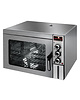 CaterChef Hetelucht-/Stoomoven | 4 Niveaus (2/3 GN) | Elektrisch | 50°C/200°C | 2.5kW (230V) | Bevochtiging (Automatisch) | 550x550x390(h)mm 