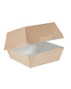 Fiesta Compostable Hamburgerdoosjes | Composteerbaar Karton | 250 stuks | 108x108x70mm 
