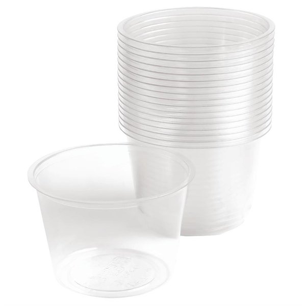 Sausbakjes | Composteerbaar PLA | 118ml | 2000 Stuks | Ø70x48mm