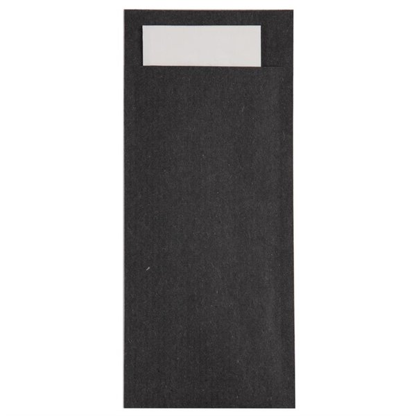 Bestekzakje | Incl. Servet | Papier | 500 Stuks | 195x57mm