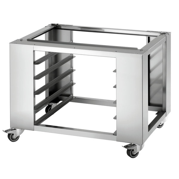 Onderstel | Bartscher Heteluchtovens | RVS | 4 Niveaus (EN600x400) | Wielen (Geremd) | 990x760x750(h)mm