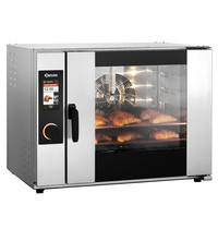 Bartscher Bakkerij Oven | HC6040 | 5 Niveaus (EN600x400) | Elektrisch | 30°C/250°C | 12.1kW (400V) | Bevochtiging (Automatisch) | Zelfreiniging | Touchscreen + WiFi | 980x900x730(h)mm
