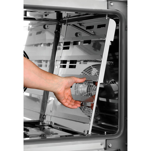 Modulaire Bakkerij Oven | HC6040 | 5 Niveaus (EN600x400) | Elektrisch | 30°C/250°C | 12.1kW (400V) | Bevochtiging (Automatisch) | Zelfreiniging | Stapelbaar | Touchscreen + WiFi | 980x900x730(h)mm