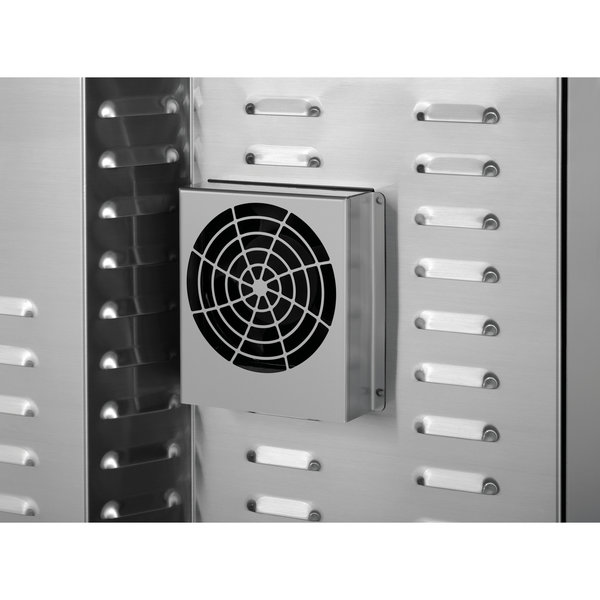 Modulaire Bakkerij Oven | HC6040 | 5 Niveaus (EN600x400) | Elektrisch | 30°C/250°C | 12.1kW (400V) | Bevochtiging (Automatisch) | Zelfreiniging | Stapelbaar | Touchscreen + WiFi | 980x900x730(h)mm