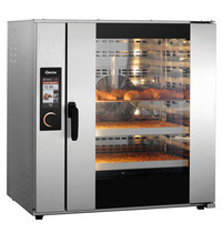 Bartscher Bakkerij Oven | HC6040 | 8 Niveaus (EN600x400) | Elektrisch | 30°C/250°C | 19.1kW (400V) | Bevochtiging (Automatisch) | Zelfreiniging | Touchscreen + WiFi | 980x900x1000(h)mm