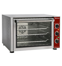 Diamond Heteluchtoven | 3 Niveaus (410x310) | Elektrisch | 30°C/270°C | 2.4kW (230V) | Grillfunctie | 555x550x355(h)mm 