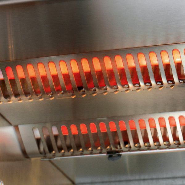Heteluchtoven | 3 Niveaus (410x310) | Elektrisch | 30°C/270°C | 2.4kW (230V) | Grillfunctie | 555x550x355(h)mm
