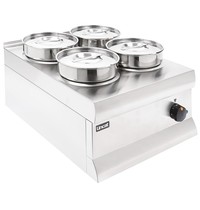 Lincat Bain Marie | 0.75kW | RVS | Incl. 4x 4,5L potten | 600x450x325mm 