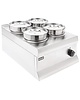 Lincat Bain Marie | 0.75kW | RVS | Incl. 4x 4,5L potten | 600x450x325mm 